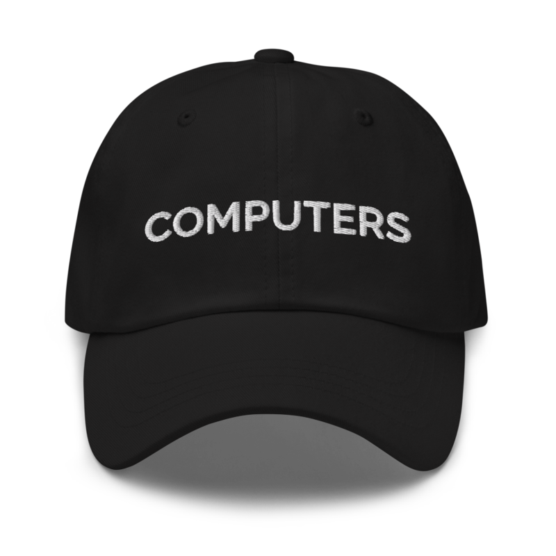 Computers Hat - Black