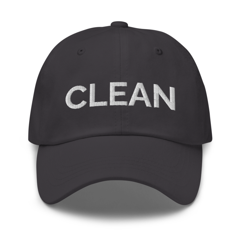 Clean Hat - Dark Grey