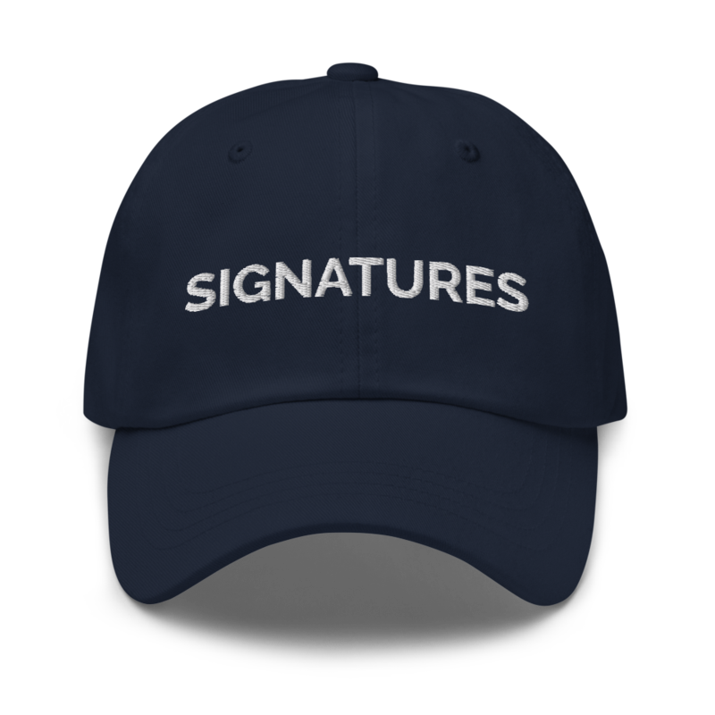 Signatures Hat - Navy
