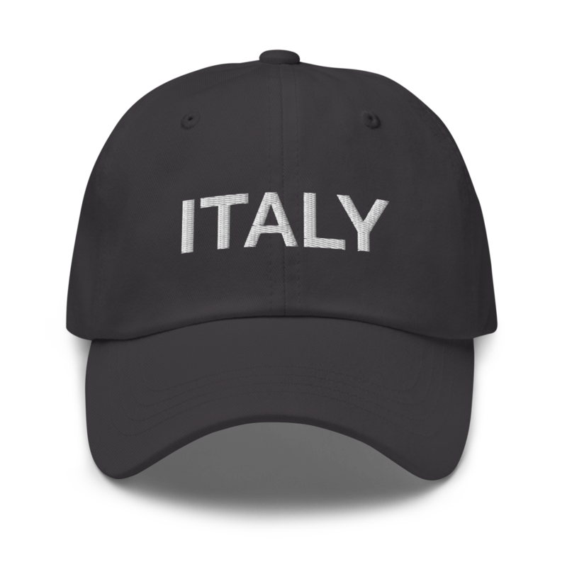 Italy Hat - Dark Grey