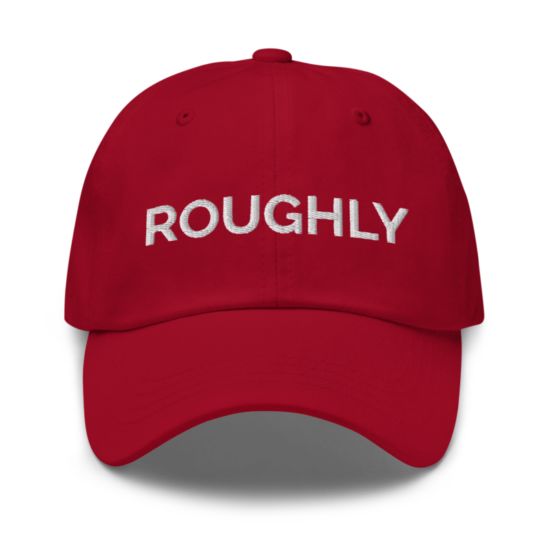 Roughly Hat - Cranberry