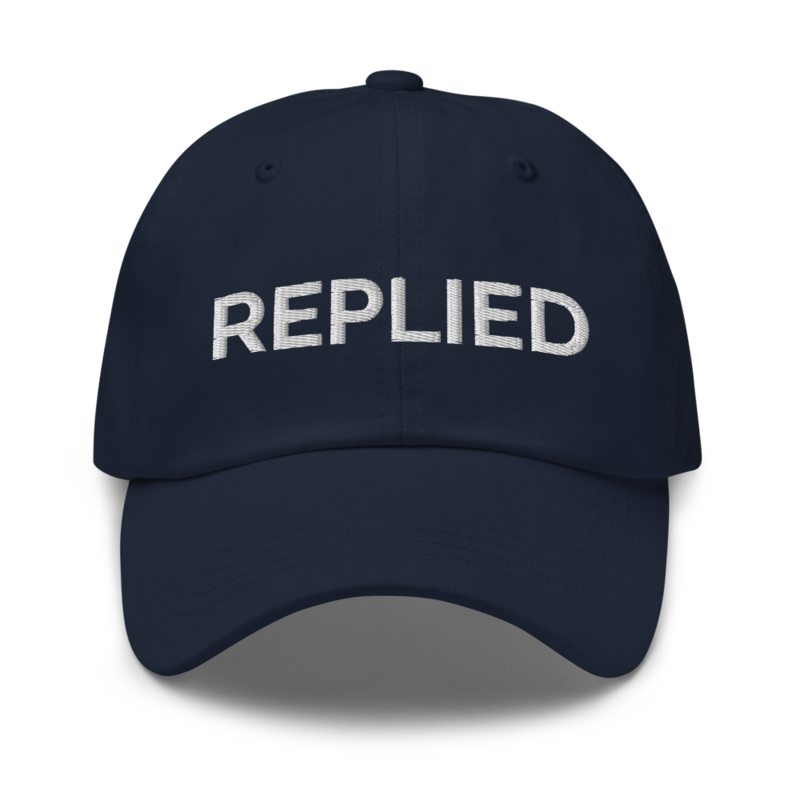 Replied Hat - Navy