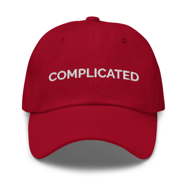 Complicated Hat - Cranberry