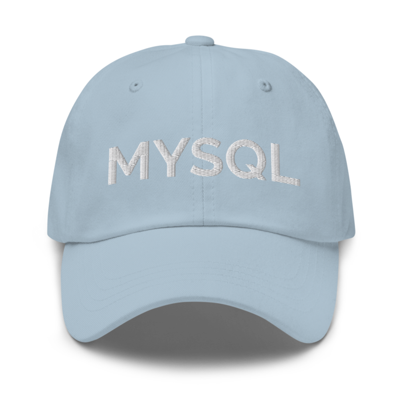 Mysql Hat - Light Blue
