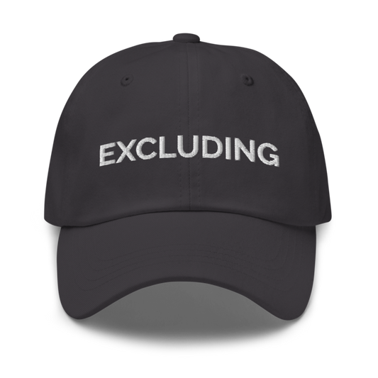 Excluding Hat - Dark Grey
