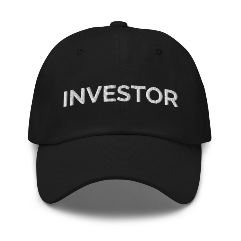 Investor Hat - Black