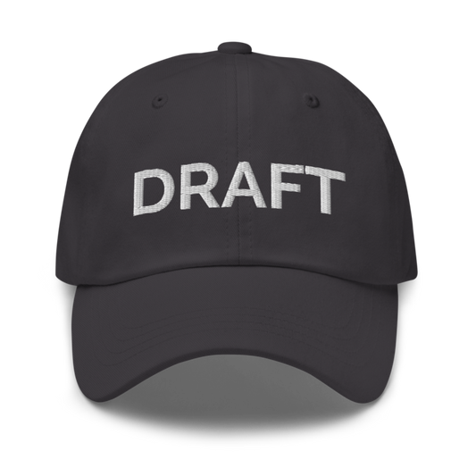 Draft Hat - Dark Grey