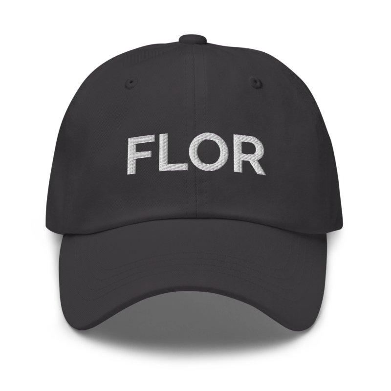 Flor Hat - Dark Grey