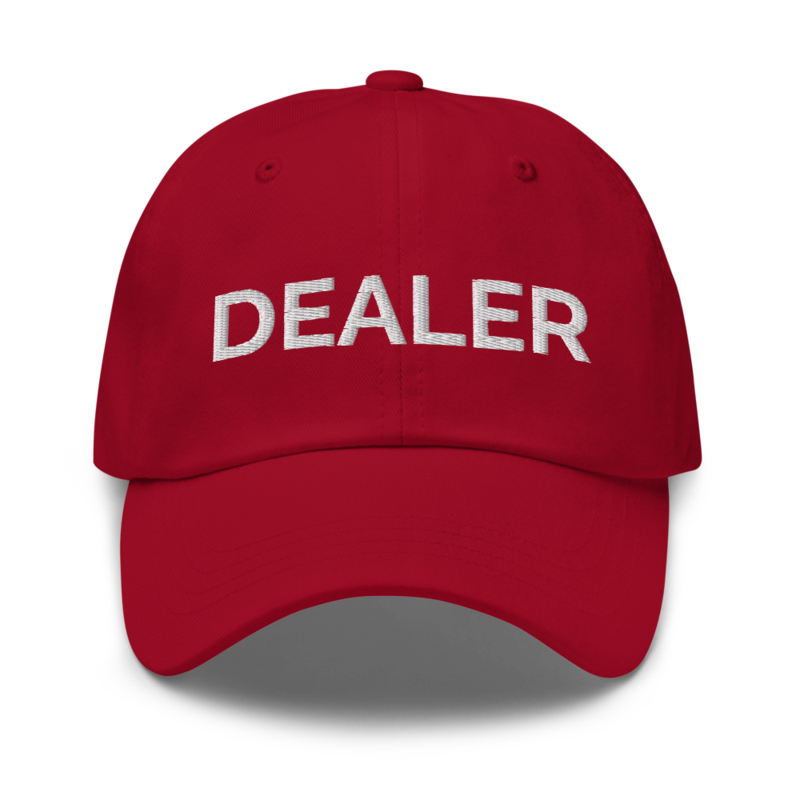 Dealer Hat - Cranberry