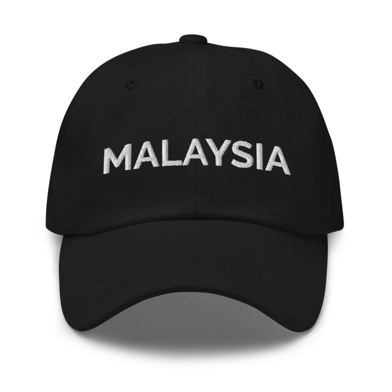 Malaysia Hat - Black