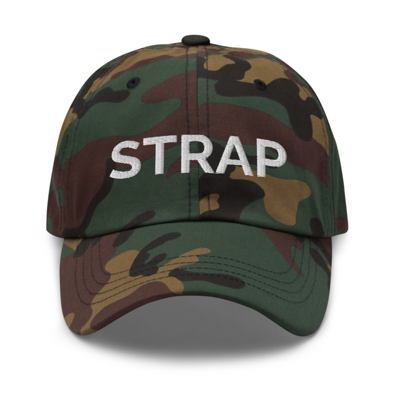 Strap Hat - Green Camo