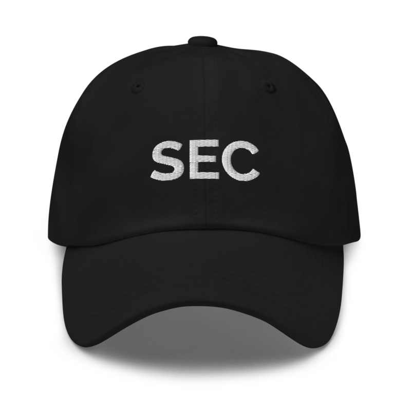 Sec Hat - Black
