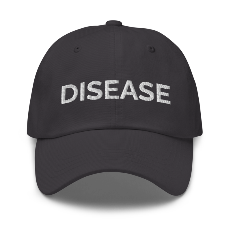 Disease Hat - Dark Grey