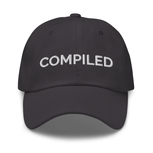 Compiled Hat - Dark Grey