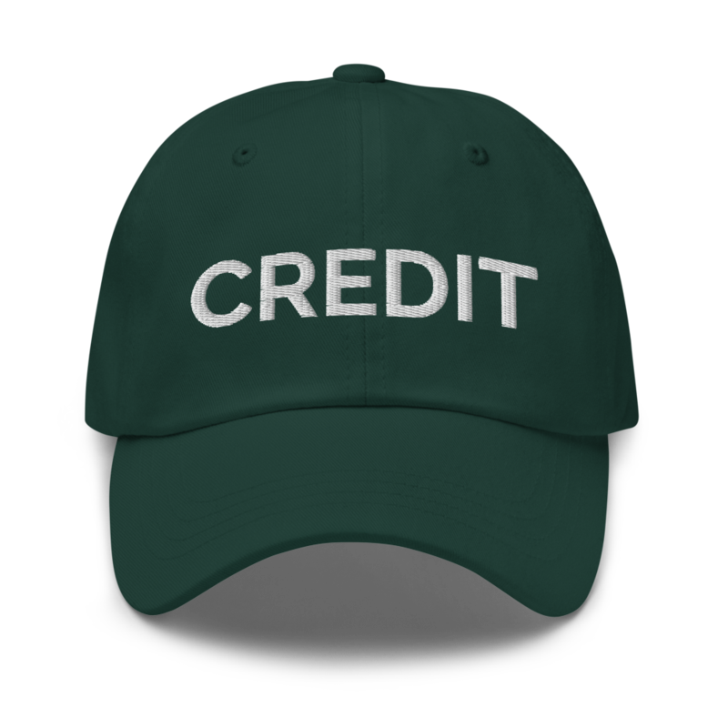 Credit Hat - Spruce