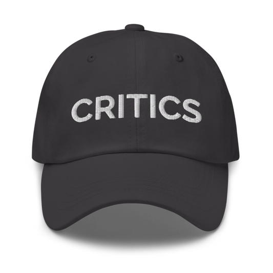 Critics Hat - Dark Grey