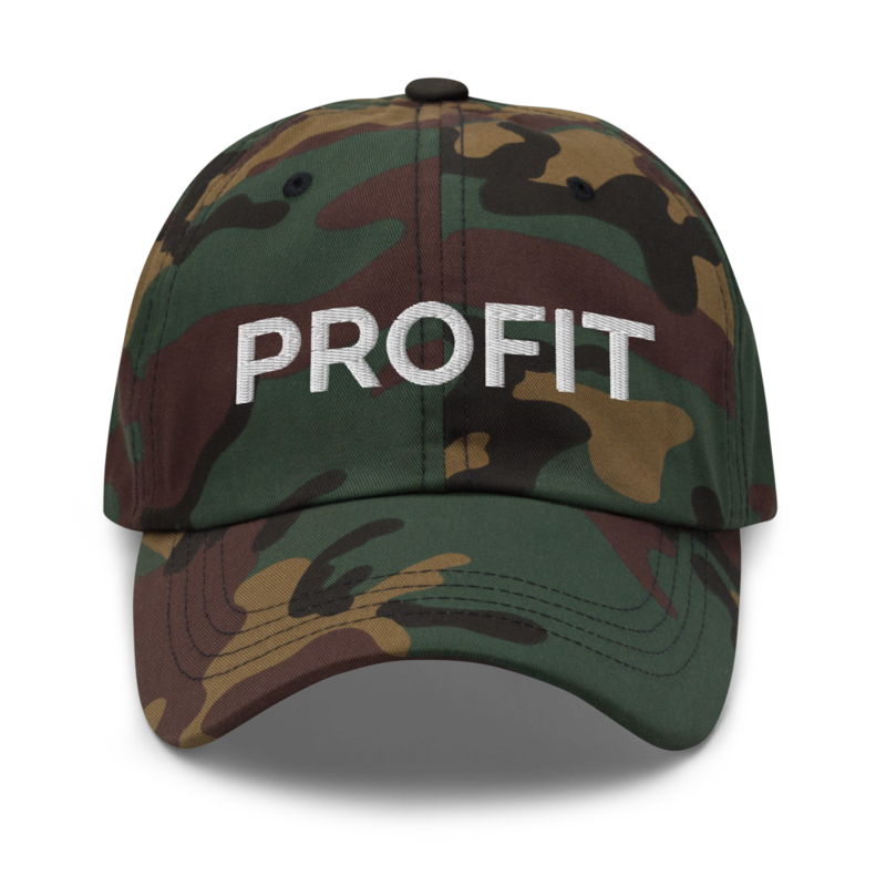 Profit Hat - Green Camo
