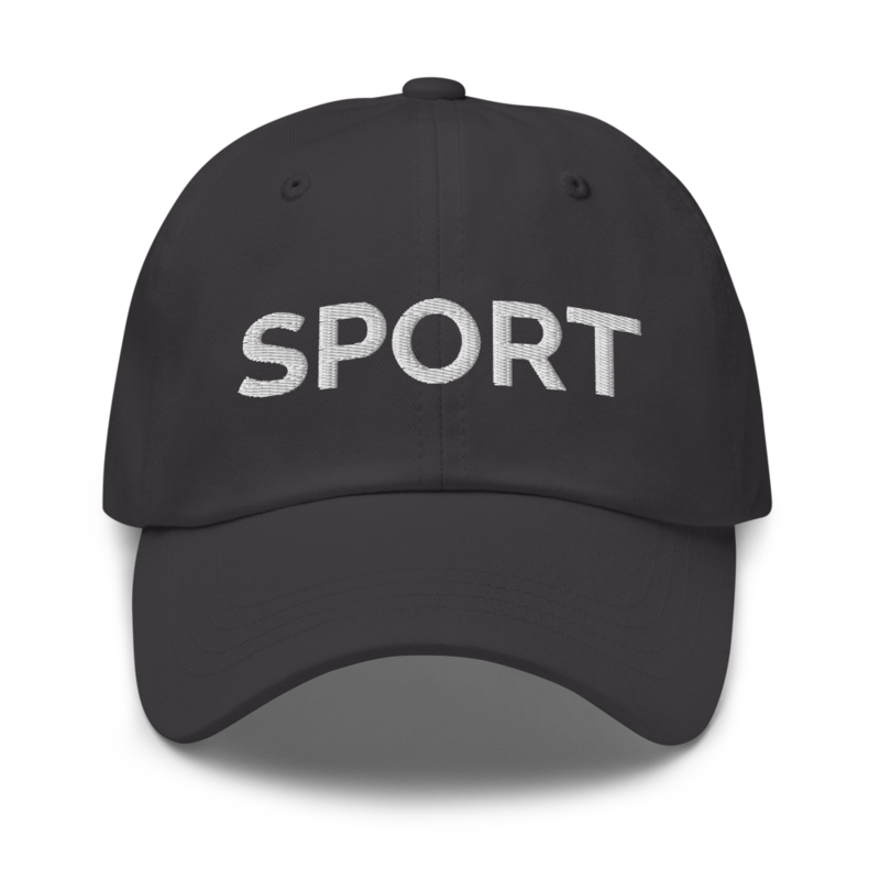 Sport Hat - Dark Grey