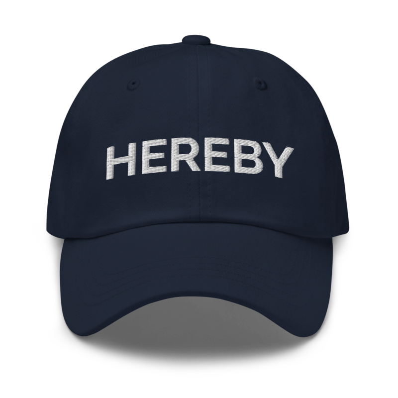 Hereby Hat - Navy