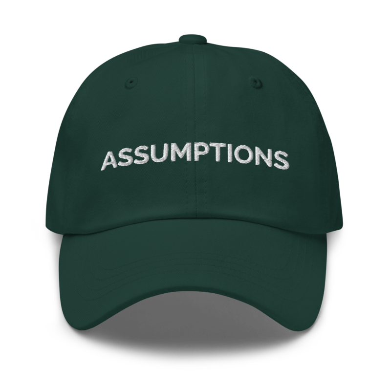 Assumptions Hat - Spruce