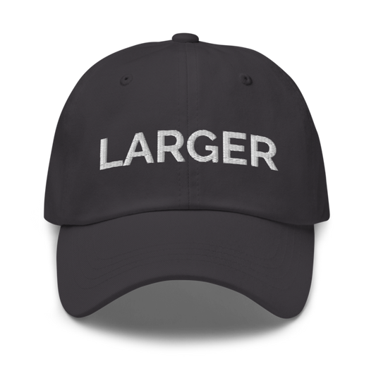 Larger Hat - Dark Grey