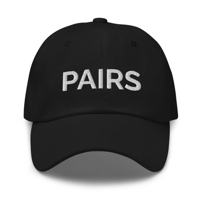 Pairs Hat - Black