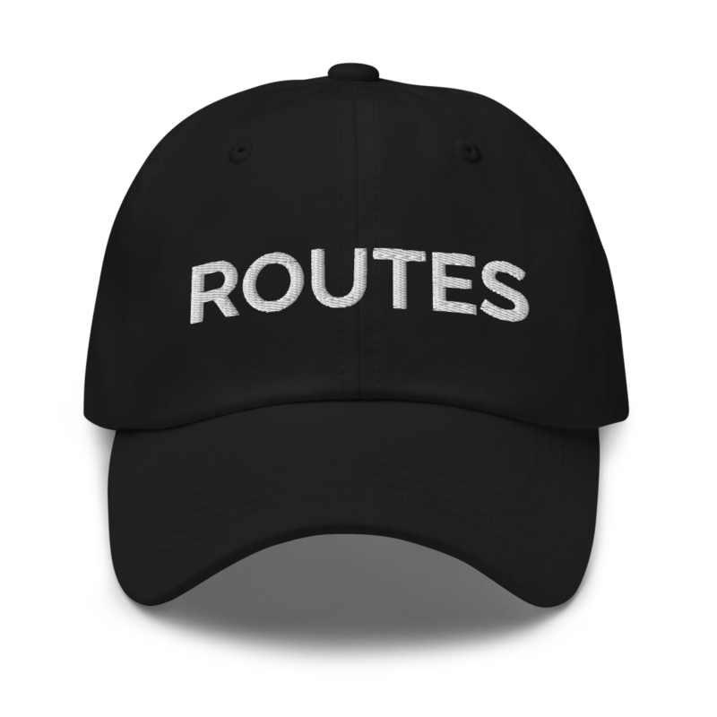 Routes Hat - Black