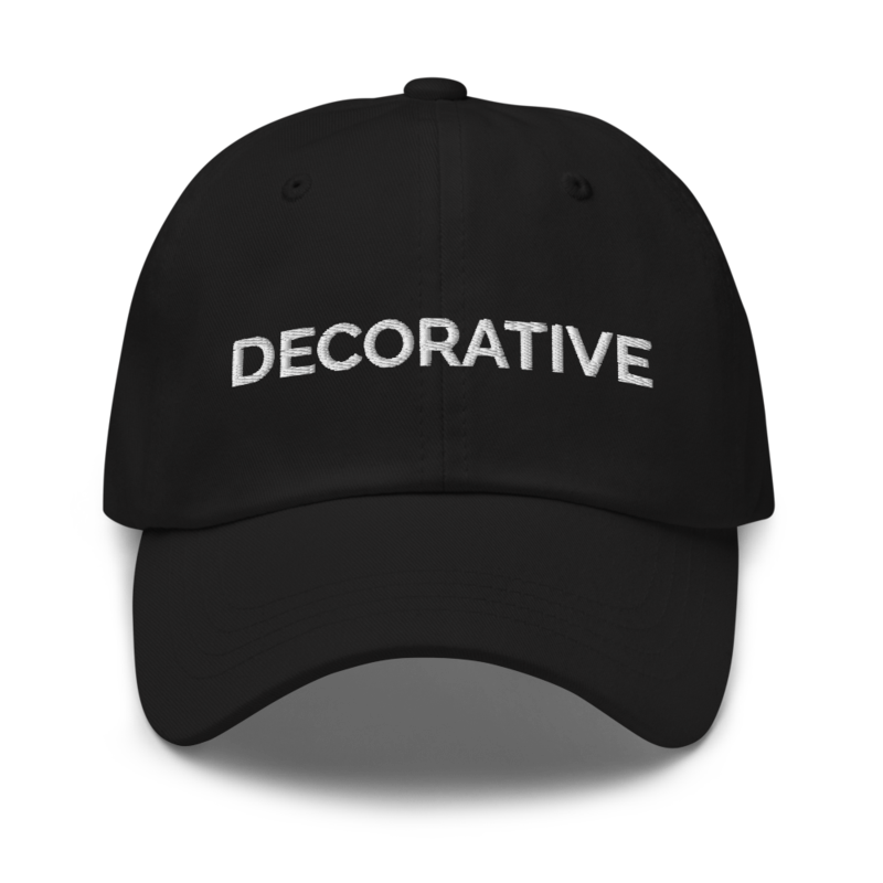 Decorative Hat - Black