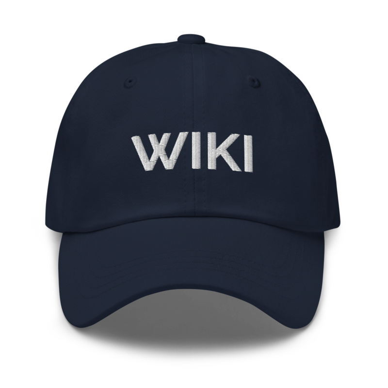 Wiki Hat - Navy