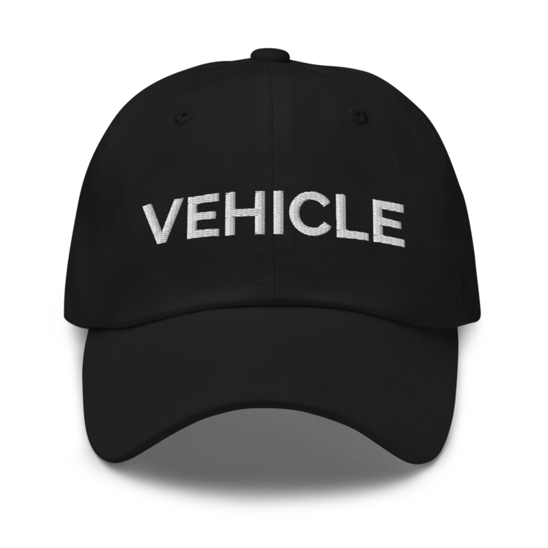 Vehicle Hat - Black