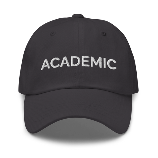 Academic Hat - Dark Grey