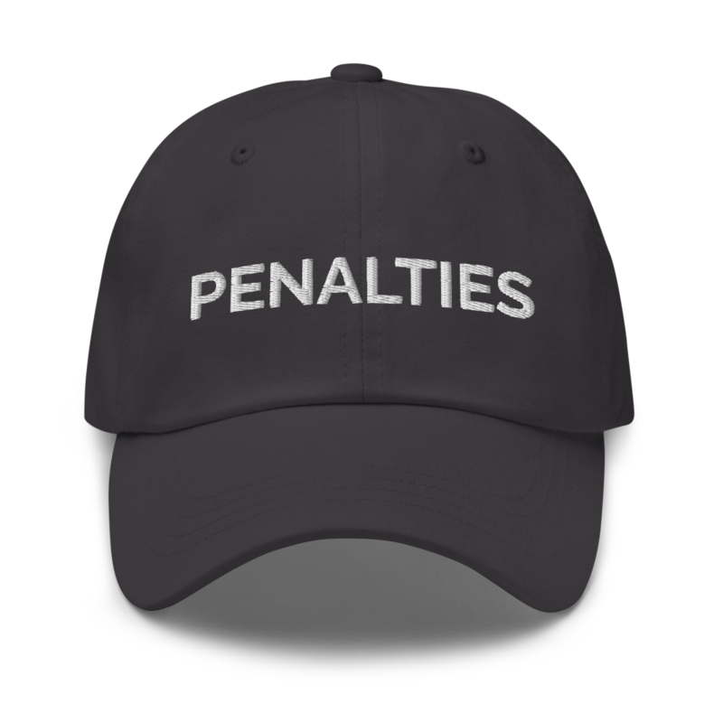 Penalties Hat - Dark Grey