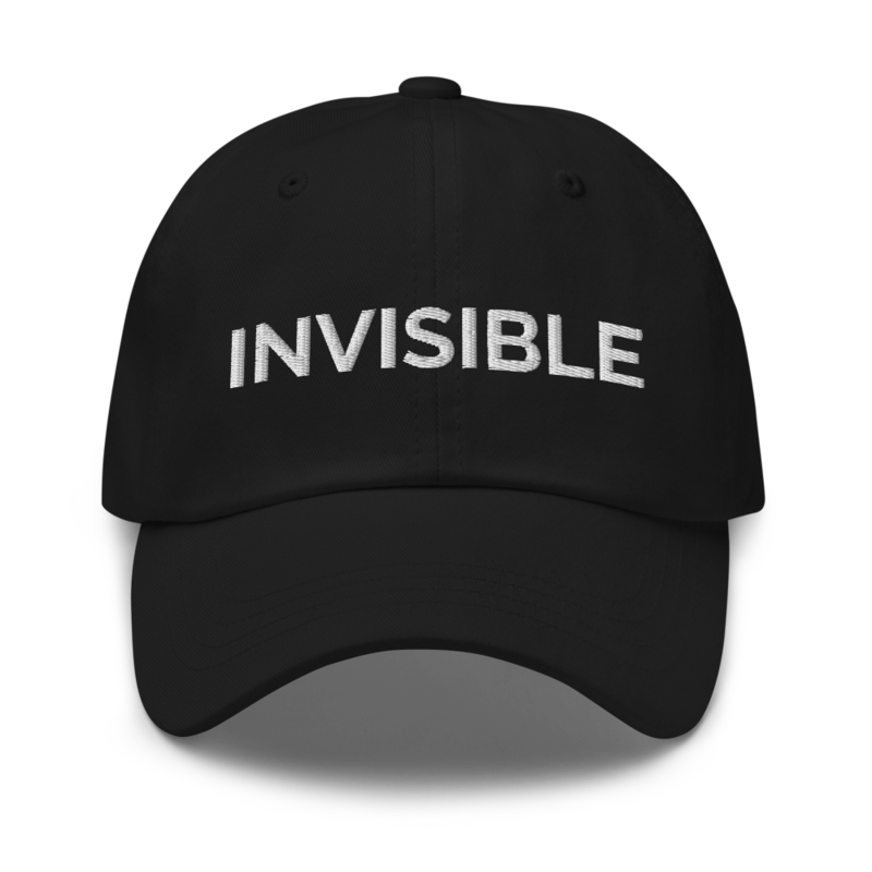 Invisible Hat - Black