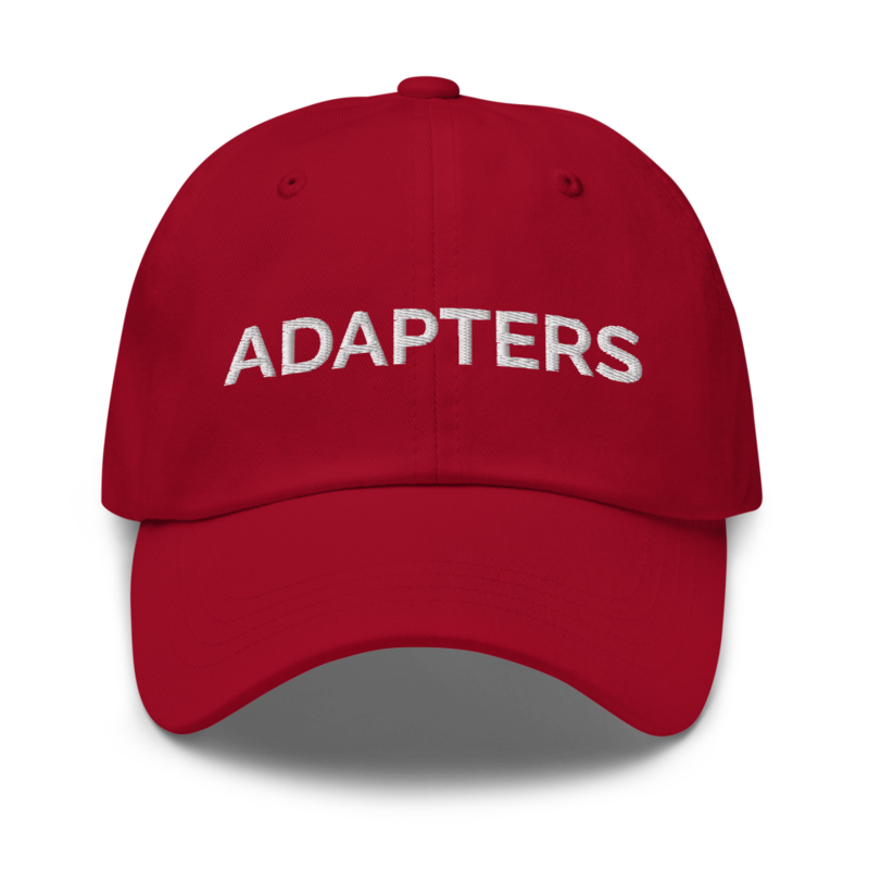 Adapters Hat - Cranberry