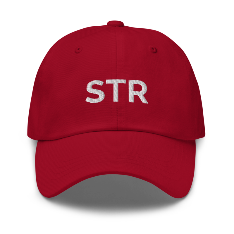 Str Hat - Cranberry