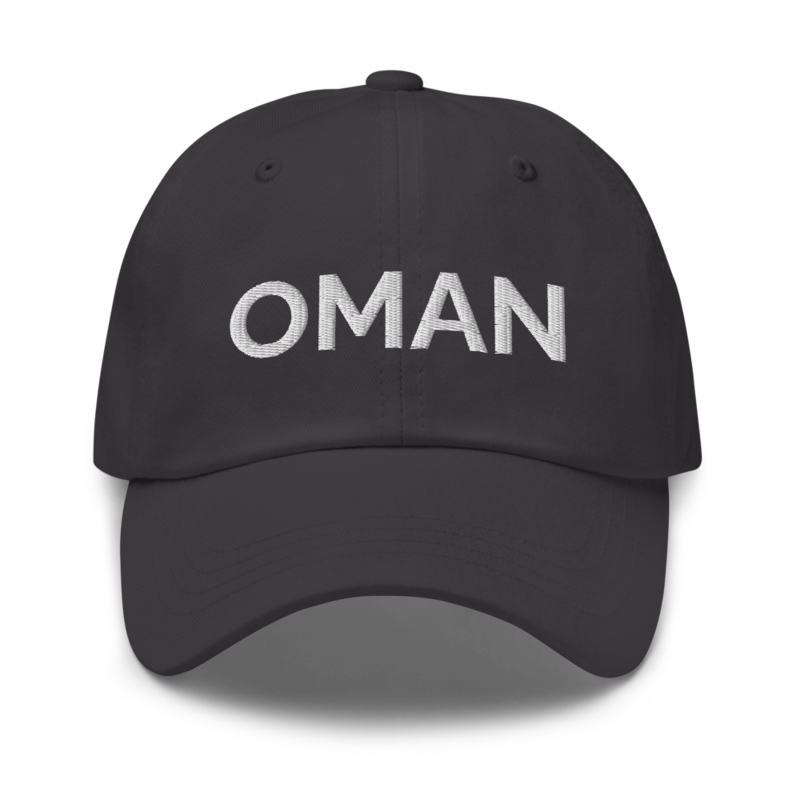 Oman Hat - Dark Grey