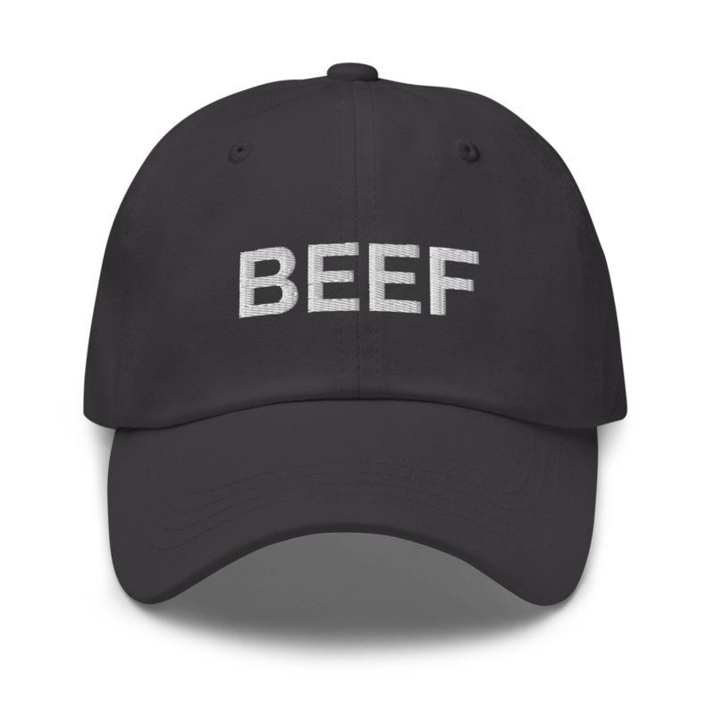 Beef Hat - Dark Grey