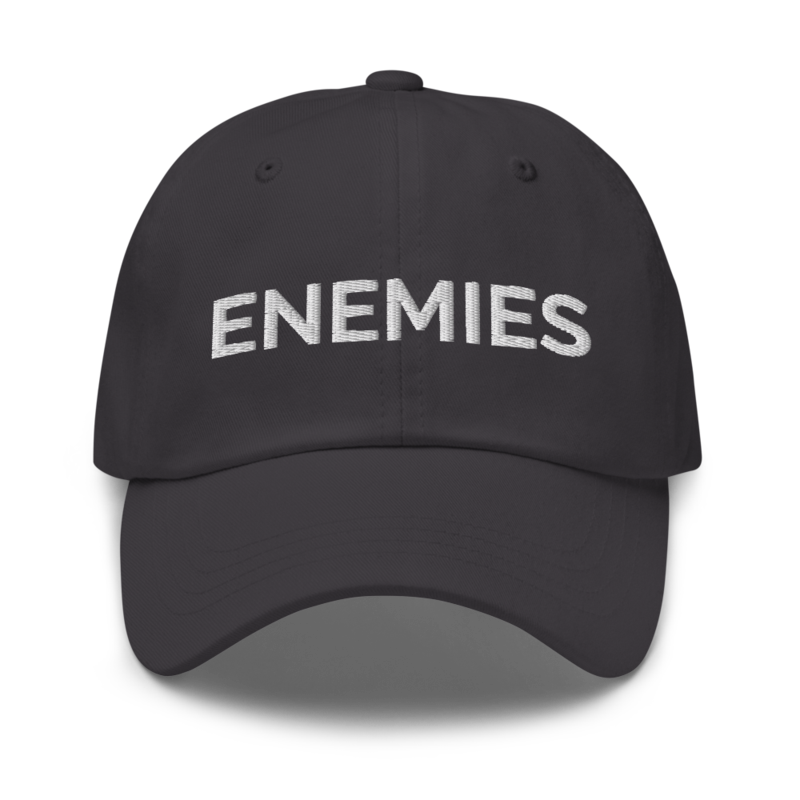 Enemies Hat - Dark Grey