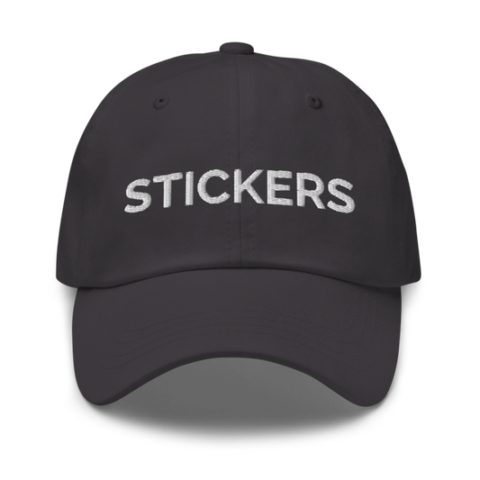 Stickers Hat - Dark Grey