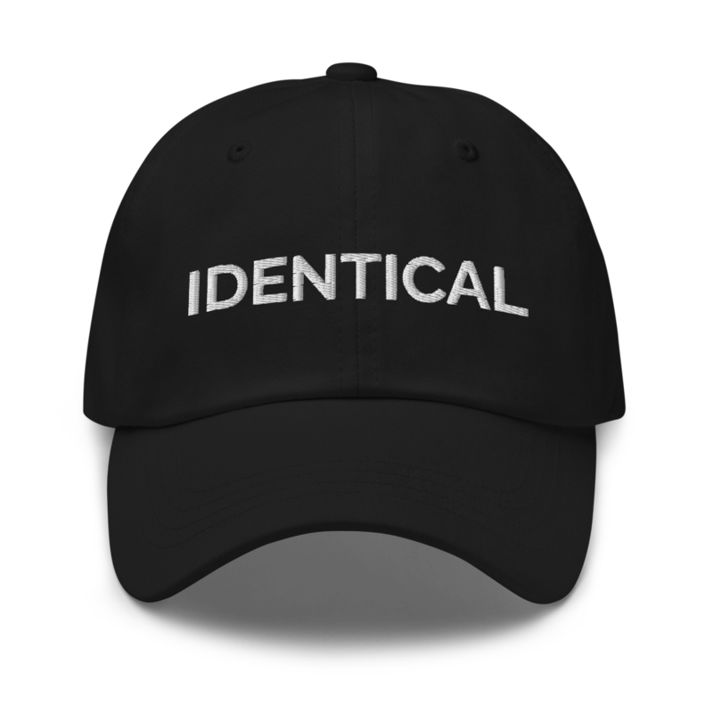 Identical Hat - Black