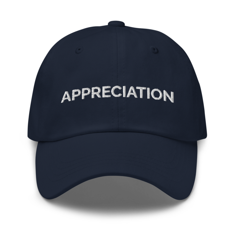 Appreciation Hat - Navy