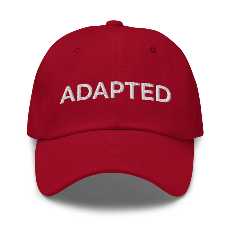 Adapted Hat - Cranberry