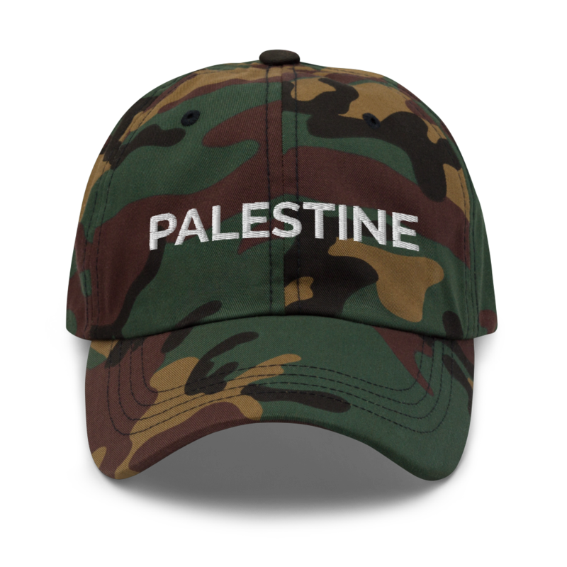 Palestine Hat - Green Camo