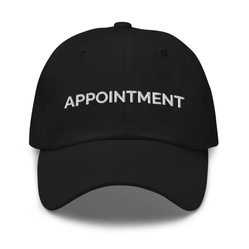 Appointment Hat - Black