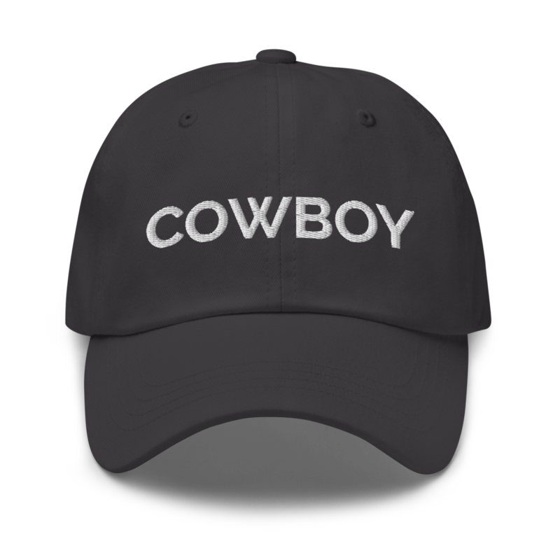 Cowboy Hat - Dark Grey