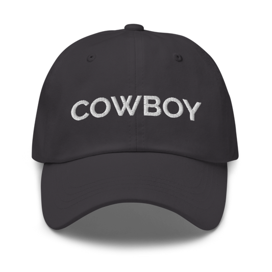Cowboy Hat - Dark Grey