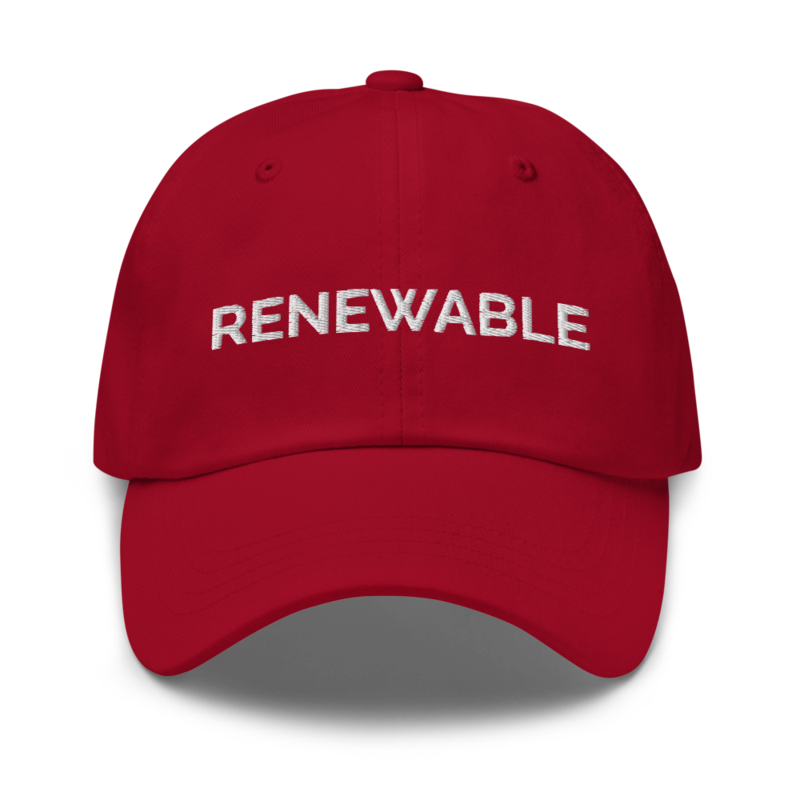 Renewable Hat - Cranberry