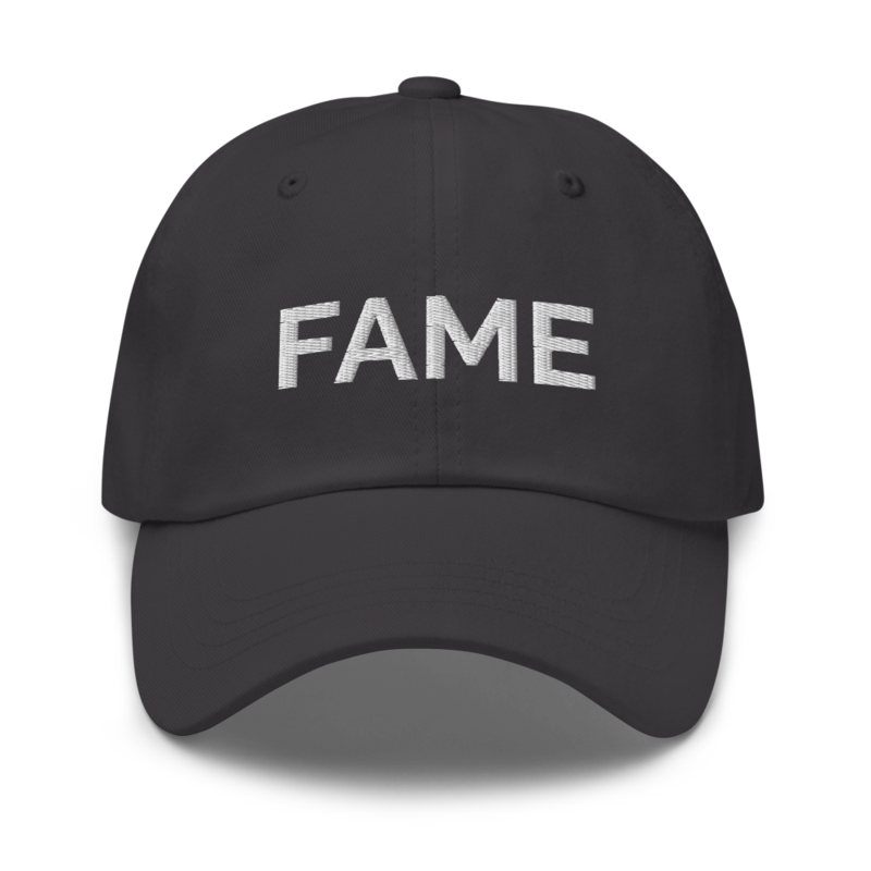 Fame Hat - Dark Grey