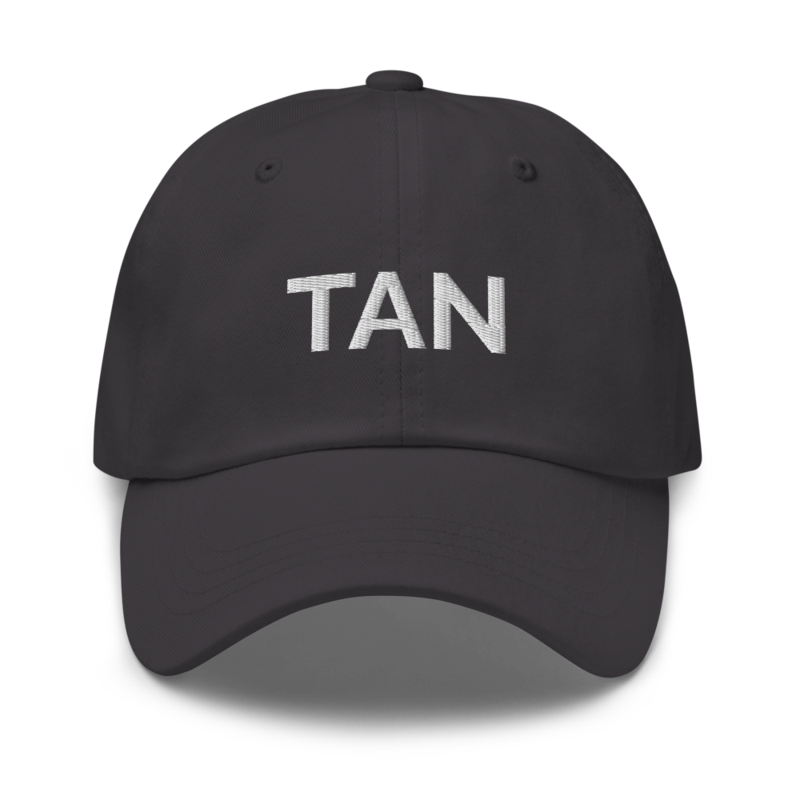 Tan Hat - Dark Grey