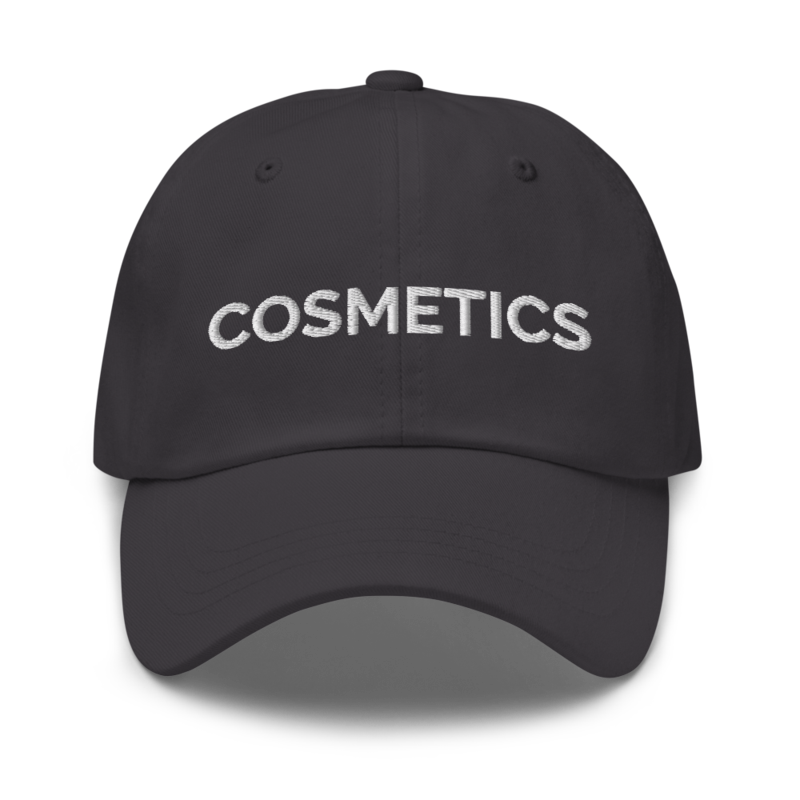 Cosmetics Hat - Dark Grey